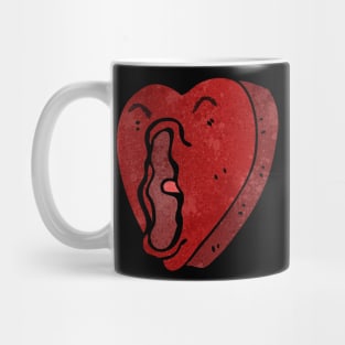 screaming heart Mug